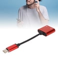 thumbnail image 3 of Converter 2 In 1 Headphone Adapter Type C To 3.5mm Port Charging Port Mini Portable Earphone Converter, 3 of 8