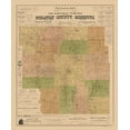 thumbnail image 2 of Hixson 26x31 White Modern Wood Framed Museum Art Print Titled - Nodaway County Missouri - Hixson 1903, 2 of 4