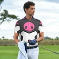 thumbnail image 3 of Saiise Sanrio Bf Mens Golf Shirt Moisture Wicking Dry Fit Mens Polo Shirts Dry Fit Performance Men's Golf Shirts Regular Fit Fashion Print, 3 of 7