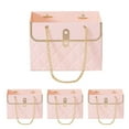 thumbnail image 1 of 4Pcs Flower Tote Bag Portable Foldable Long Lasting  Present Packing Flower Box Household Supplies, 1 of 12