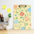 thumbnail image 2 of FORMRS Acrylic Clipboard with Low Profile Clip Standard A4 Letter Size, 12.5" x 9", Colorful Flower, 2 of 8