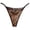 Brown, variant on Lace Thongs for Women with Strap,Sexy Underwear,Seamless G-string,Breathable Panties(Red,One Size)