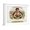 White Frame, variant on Art.com Cuban Belle Brand Cigar Box Label Art Print by Lantern Press, Brown Frame Wall Art, 29" x 23"