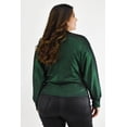 thumbnail image 3 of Cardigan con brillo Roman Fashion /Tallas Extras, 11847 (Verde botella) verde oscuro 42, 3 of 6