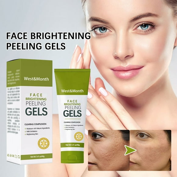 TopLLC Ultimate Brightening Peeling Gel,Brightening Facial Exfoliator, Exfoliating Face Exfoliator, Exfoliating Peeling Gel. Exfoliating Gel