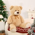 thumbnail image 4 of MorisMos 51'' Giant Teddy Bear Stuffed Animal Soft Big Teddy Bear Plush Toy, 4 of 6
