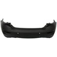thumbnail image 4 of Fits 14-17 Q50 Rear Bumper Cover Assembly Primed Plastic w/ Object Sensor Holes, 4 of 5