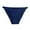 Blue, variant on Cotton Hip Wrap Breathable Thin Strap Bikini Briefs Thongs for Women Blue M