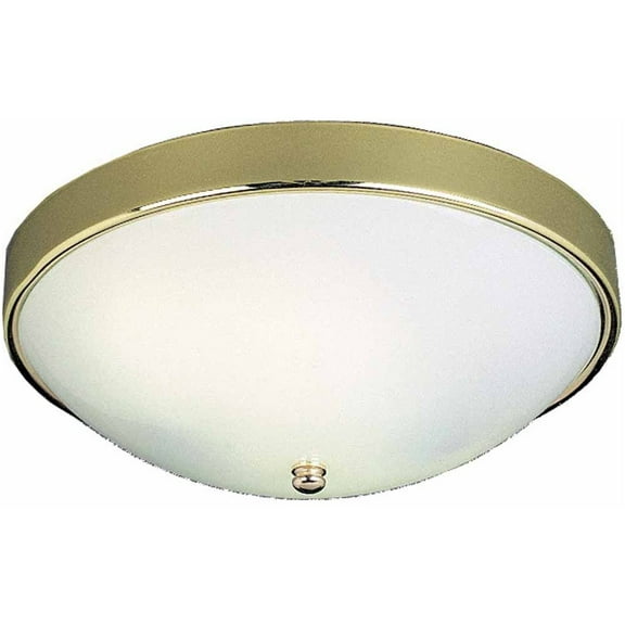 Volume Lighting V6636 1 Light 13" Wide Flush Mount Bowl Ceiling Fixture / Wall Sconce -