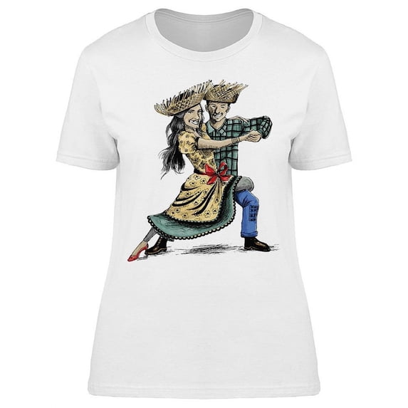 Festa Junina Party T-Shirt Women -Image by Shutterstock, Female Large