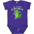thumbnail image 3 of Inktastic My First Mardi Gras-alligator Boys or Girls Baby Bodysuit, 3 of 5