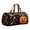 M #015, variant on Women's Quilted Weekender Duffel Bag,Foldable Lightweight Travel Tote for Overnight Gym, Halloween Spooky Pattern (18x9 Inches)