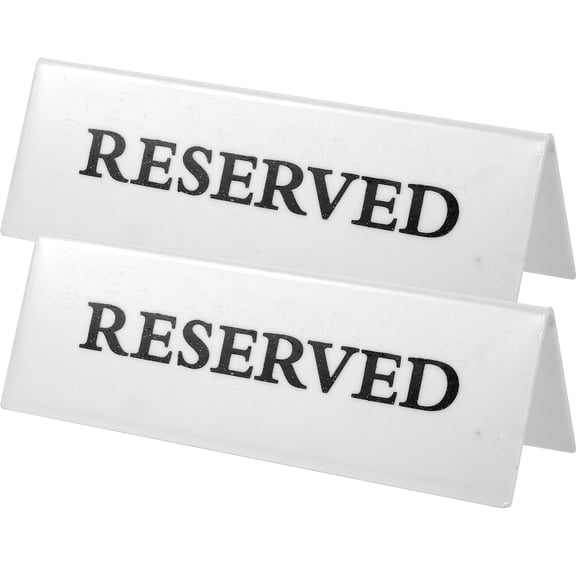 SOPOTUTU Reserved Seating White 2Pcs