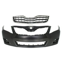 Bumper Cover Fascia Front for Toyota Camry 2010-2011