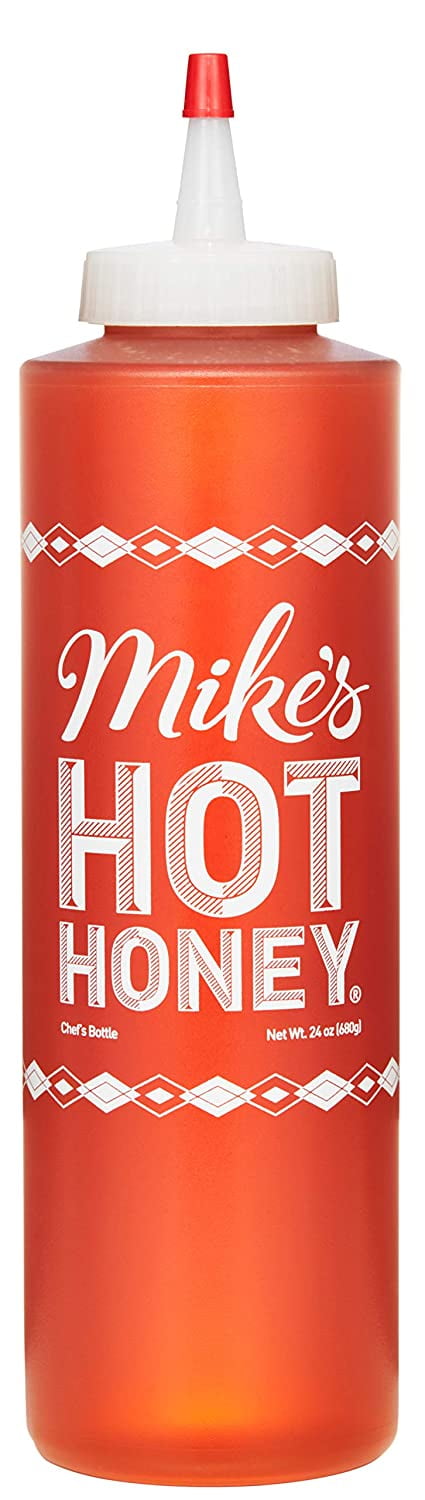 Mike’s Hot Honey, 24 oz Chef’s Bottle (1 Pack), Honey with a Kick, Sweetness & Heat, 100% Pure Honey, Gluten-Free & Paleo