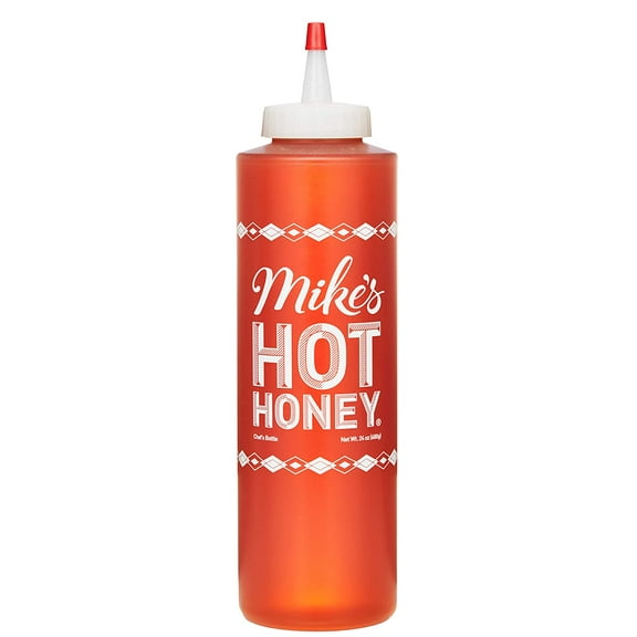 Mike’s Hot Honey, 24 oz Chef’s Bottle (1 Pack), Honey with a Kick, Sweetness & Heat, 100% Pure Honey, Gluten-Free & Paleo