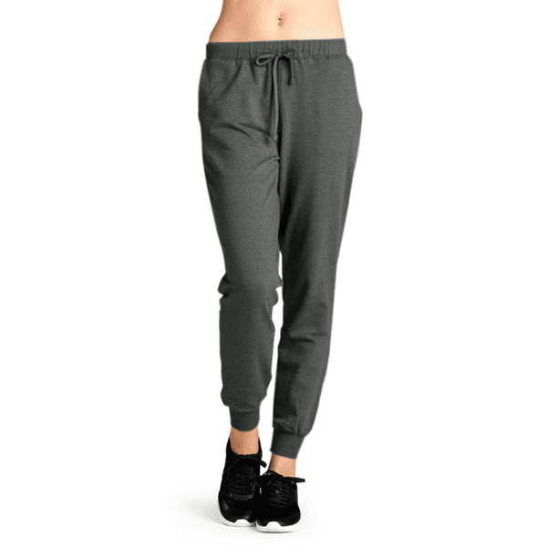 Simlu - Women's Jogger Terry Lounge Long Jersey Pant Drawstring Elastic / Cotton Sweat Pants