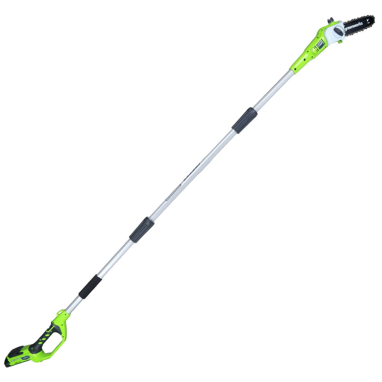 Discontinued Greenworks 24V 8 in. Cordless Pole Saw, Battery Not Included, 1400102