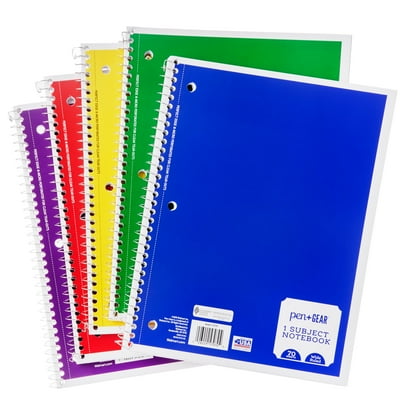 Buy Pen Gear 1 Subject Spiral Notebook Wide Ruled 70 Pages Online In Turkey
