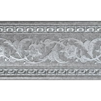 AFD Grey with Silver Chair Rail 94 Inch