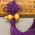 thumbnail image 1 of 1 colgante de calabaza con nudo chino de la suerte para Feng Shui, decoración para el hogar y el coche, 1 of 5