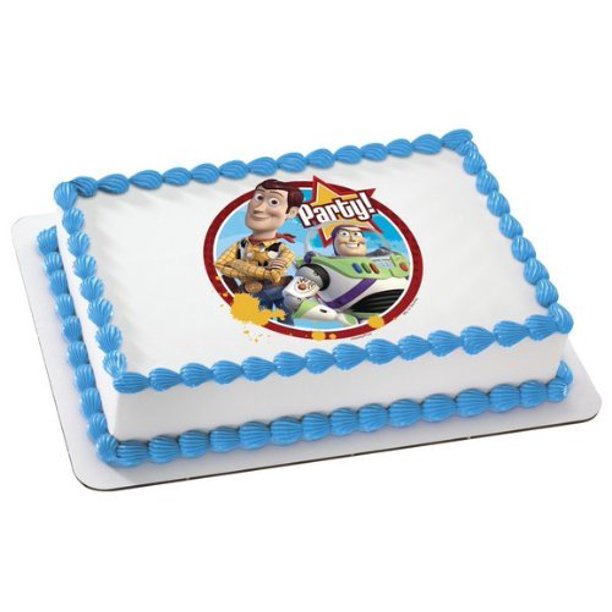 Toy Story 3 Party Edible Image Cake Topper Walmart Com Walmart Com
