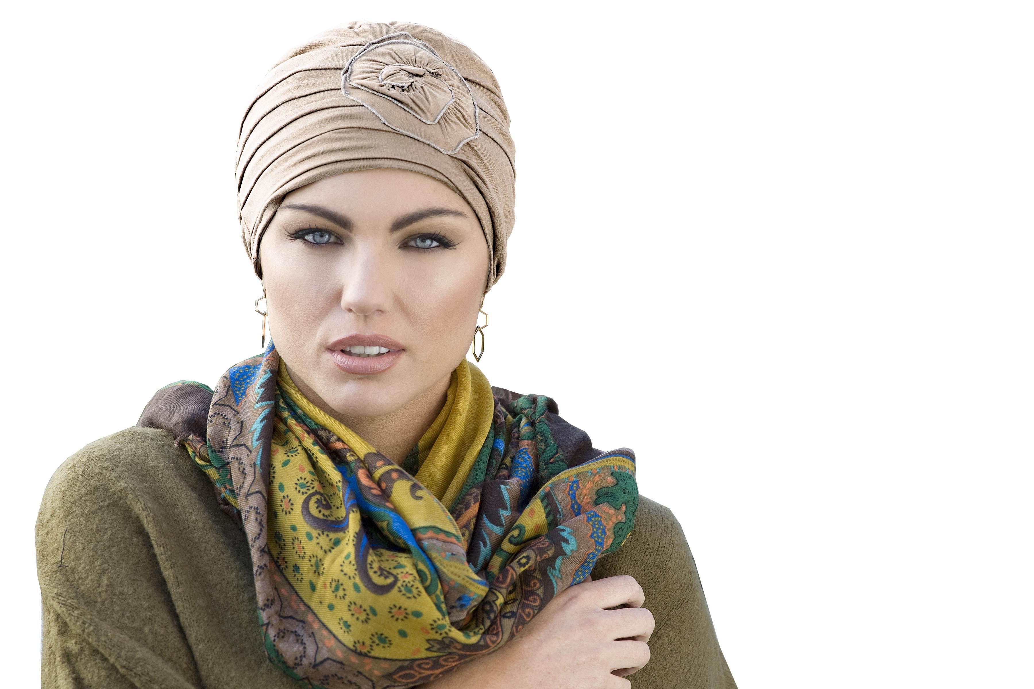 MASUMI Chemo Organic Headwear PRIMROSE Cancer Headwear for Women with Hair Loss Alopecia