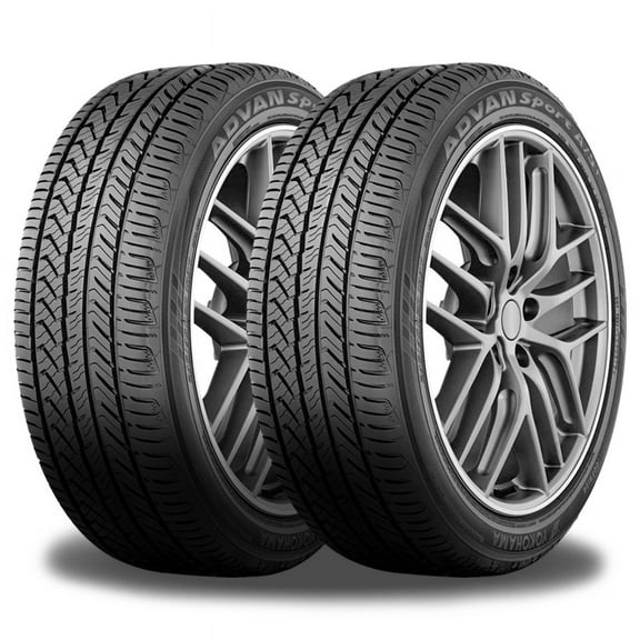 2 Yokohama Advan Sport A/S V405 225/50R17 98W Tires 110140502 / 225/50/17 / 2255017