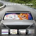 thumbnail image 6 of The Aristocats Windshield Sun Shade, Front Foldable Windshield Sunshade, Car Sun Shade Windshield Blocks UV Rays, Keep Car Interior Cool 55"x30", 6 of 8