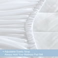 JML Fitted Mattress Pad Cover for Twin Bed Quilted Mattress Protector