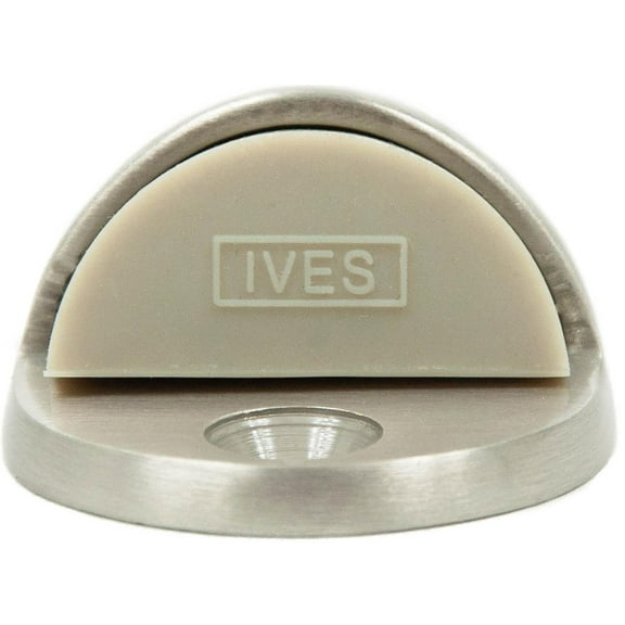 Schlage 436 1-Inch High Base Floor Door Stop - Nickel