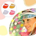 thumbnail image 4 of Shengyu Chapeau en PVC UV, Chapeau de Soleil en Plastique Résistant à l'Usure, Chapeau et Chapeau de Soleil en Plastique, Chapeau Extérieur et Rouge Frais Taille Unique, 4 of 9