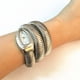 thumbnail image 4 of Reloj de mujer Reloj de pulsera con forma de serpiente de moda para oficina de trabajo informal, 4 of 5
