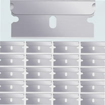 20 Pieces Single Edge Cutter Blade Industrial Razor Blades for Scraper, Safety Straight Edge Razors, Box Carton Cutter Replacement Blades, Glass and Paint Scraper Razor Blades