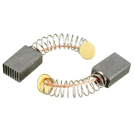 

GLFSIL 2pcs Carbon Brushes for Electric Motors 13mm x 8 x 5mm Replacement Part