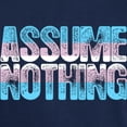 thumbnail image 3 of CafePress - Assume Nothing Transgender Pride Dark T Shirt - Men's Classic Graphic Cotton T-Shirt, 3 of 4