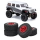 thumbnail image 5 of 1/24 Rubber Tires, Deep Unevenness Texture RC Wheels For 1/24 Remote Control Car ANGGREK Otros, 5 of 8