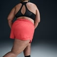 thumbnail image 4 of Plus Size Nike Tempo Dri-FIT Mid-Rise 3-in. Brief-Lined Running Shorts Color: Black White Size: 2X, 4 of 4