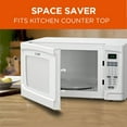 thumbnail image 5 of Commercial Chef CHM16100W6C 1.6 cu. ft. 1000W Countertop Microwave - White, 5 of 7
