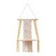 thumbnail image 3 of Estante bohemio para colgar en la pared, estante colgante de madera, fácil de usar, decoración del hogar, estante bohemio, estante de macramé para, 3 of 9