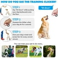 thumbnail image 3 of Dog Training Clicker with Wrist Strap-Durable Dog Training & Behavior Aids Dog Clicker ,Lightweight Easy to Use, Pet Training Clicker for Cats Puppy Birds Horses. Perfect for Behavioral Training 2Pcs, 3 of 6