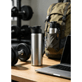 thumbnail image 6 of Water Bottle Bulk 20 oz Aluminum Reusable Bottles Lightweight Snap Lid Water Cups Easy Carry Leak Proof Travel Tumbler for Gym Sports Camping Hiking Fishing, 6 of 7