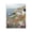 Pink Meadow Seaside Sailboats, variant on Stupell Industries Picturesque Village over Sea Black Framed Floater Canvas Wall Art, design by Riley B
