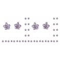 thumbnail image 3 of Guardurnaity 10 Uds pendientes colgantes exquisitas flores de cinco pétalos accesorios de de aleación suministros hechos a mano para Type2 NO2, 3 of 6