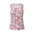 thumbnail image 4 of Gaeub Kawaii Pig Women's Workout Tank Tops Lightweight Sleeveless Shirts for Women for Athletic Running Tennis Yoga - Large, 4 of 9