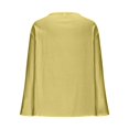 thumbnail image 6 of Women's Long Sleeve Cotton Linen Shirts 2026 Casual Heart V Neck Shirts Loose Vintage Boho Tops Beach Vacation Outfits, 6 of 7