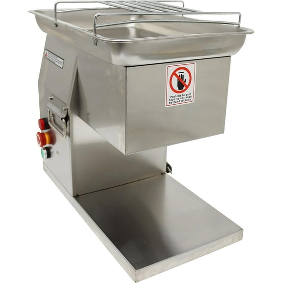 Commercial Meat Slicer Steak Pork Meat Cutter with 6mm Blade Stainless Steel 550LBS/H YF-90T