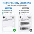 thumbnail image 6 of 2-in-1 Box Cutter & Thermal Paper Eraser, Water-Based Thermal Label Correction Marker with Mini Box Cutter, Privacy Cover Fluid for Mail Address Receipts Shipping Labels and Packages, 6 of 7