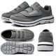 thumbnail image 1 of Zapatos Ortopédicos Deslizados Diabéticos Sin Deslizamiento para Pies Hinchados (gris 46), 1 of 9