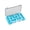 Blue, variant on Large Capacity Fishing Tackle Box with Adjustable Compartments, Portable Lure Storage Case for Outdoor Fishing